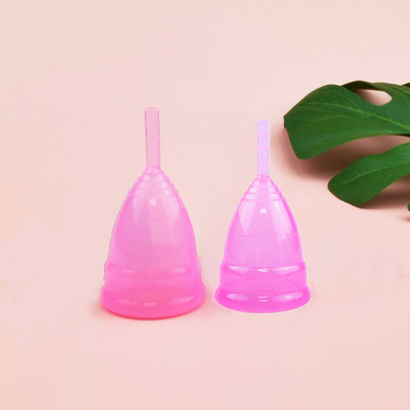 1PCS Menstrual Cup for Periods Tampons Feminine Care Hygienemenstrual Cup Menses' Cup For Lady Period Women Reusable Lady Cup silicone
