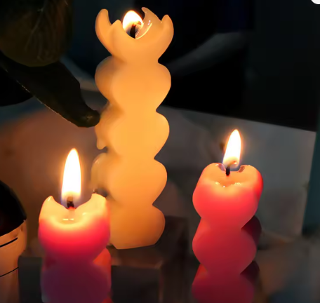 Heart Shape Silicone Mold for Candle Soap & Baking