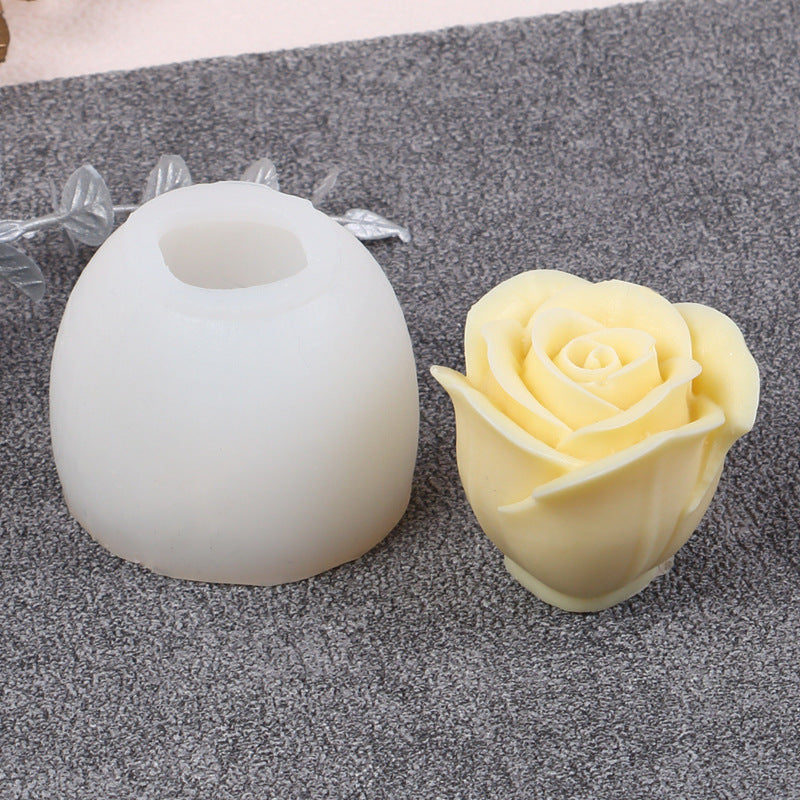 Tulip Rose Candle Silicone Mold