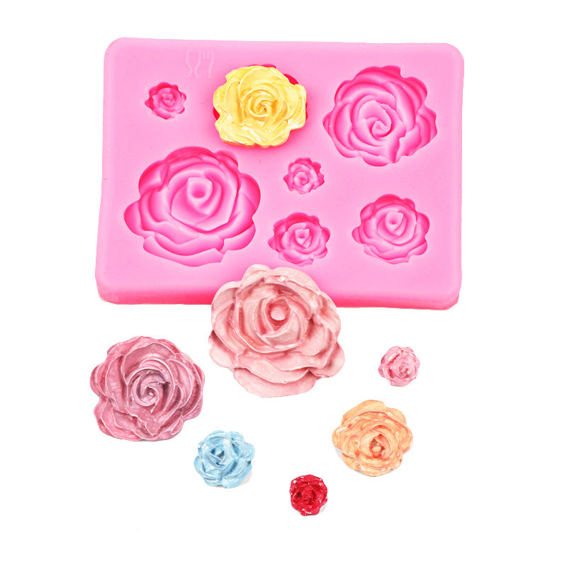 7 in 1 Flower Silicone Mold